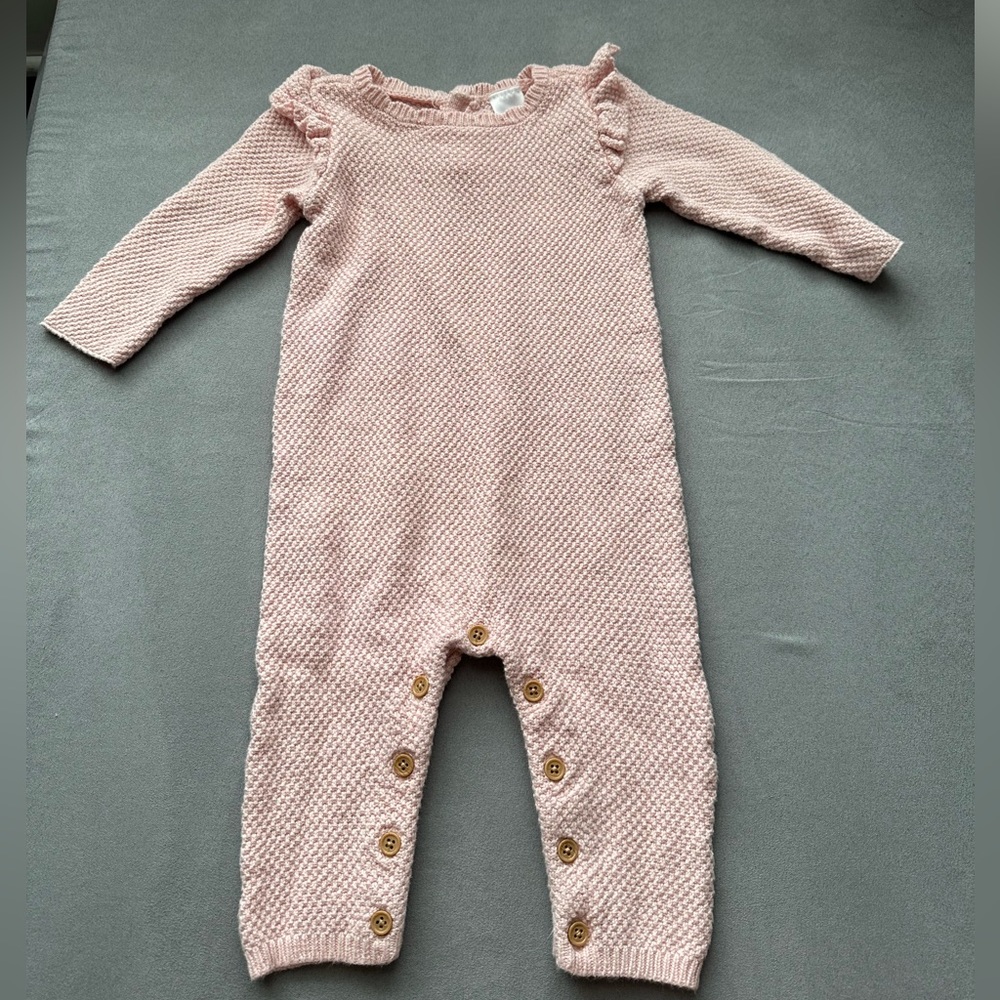 Modern Moment’s - Pink - Knit Romper